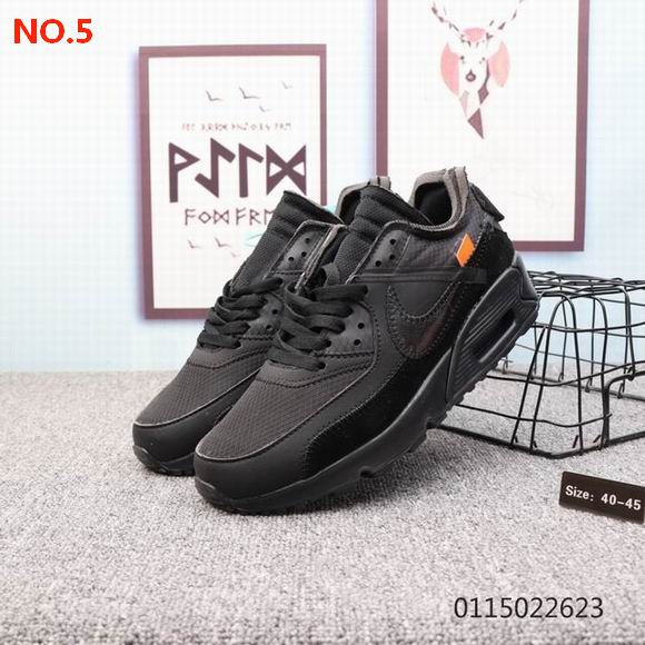 Nike Air Max 90 Off White Mens Shoes NO.5;